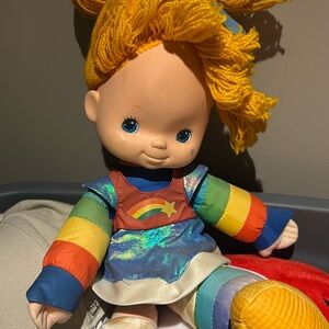 Rainbow Brite VTG used in need of love and care 1983 Hallmark Rainbow Brite doll